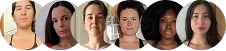 Happy customers avatars